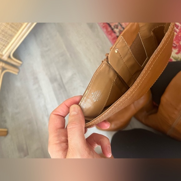 Nine West Tall Leather Heeled Boots size 8 - Picture 6 of 7